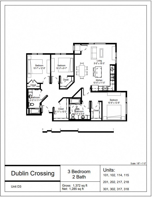 Floor Plans of Dublin Crossing in Mankato, MN